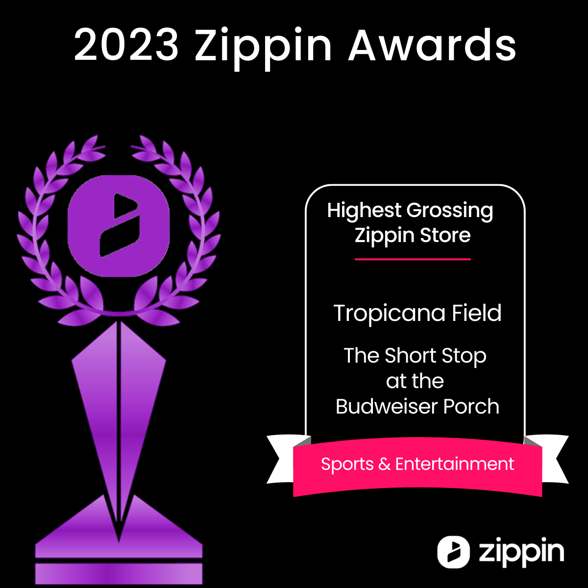 Tropicana Field Clinches Top Spot for Zippin’s Highest Grossing Store